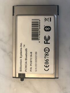 Pcmcia Bluetooth-адаптер Billionton pcbtc1A-B-MB