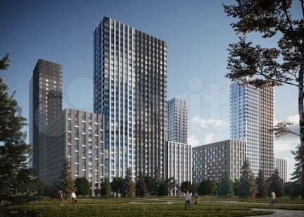 1-к квартира, 32.5 м², 30/30 эт.