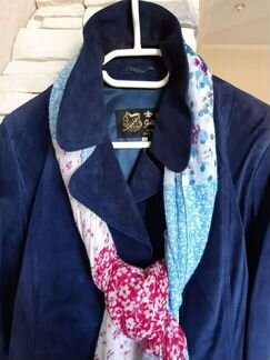 Замшевые пальто