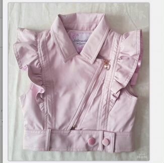 Новый Красивейший жилет для девочки