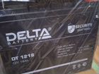 Акб delta battery DT1218