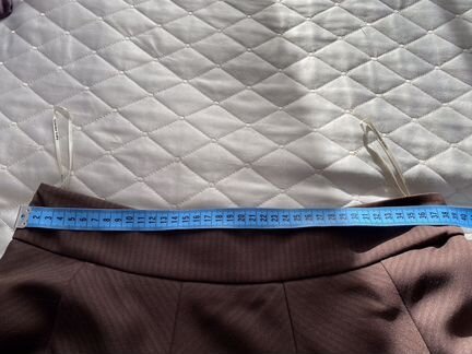 Юбка шоколадного цвета (44-46 р-р)