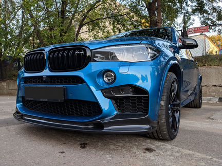 Губа передняя bmw x5m/x6m f85/f86 3D