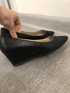Туфли лодочки черные