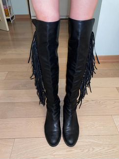 Сапоги-ботфорты stuart weitzman