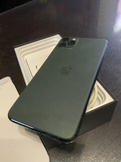 iPhone 11 pro max 512gb темно-зеленый