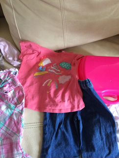 Пакет детских вещей на девочку 3,5-4,5 лет