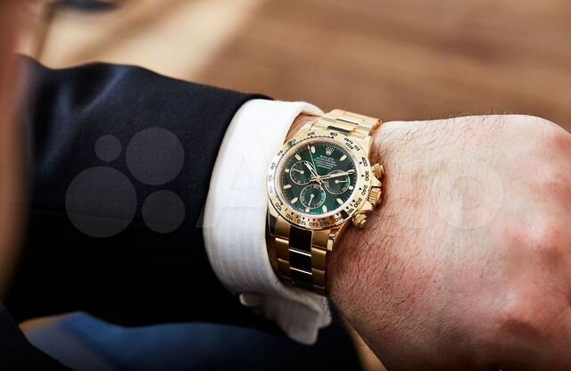 Rolex daytona chronograph, royal green 