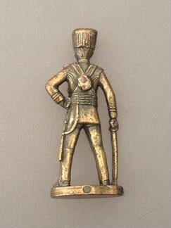 Армия Пруссии гусары, ротмистр, латунь, 1978г