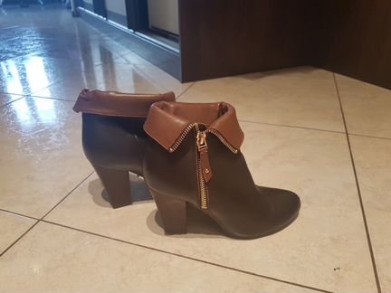 Полусапожки осеннние, кожа, 36р