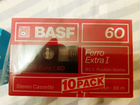 Аудиокассеты запечатанные блок Basf FE60