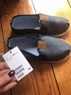 H&M эспадрильи детские 29 р-р