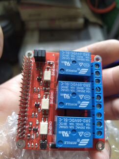 Raspberry Pi Relay Board - плата расширения для Ra