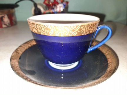 Чашка с блюдцем