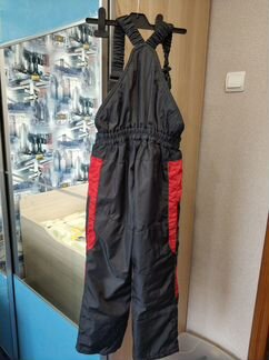 Утепленный полукомбинезон, 134 размер