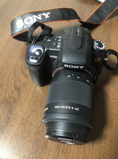 Зеркальный фотоаппарат Sony a300