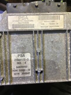 Эбу(мозги) для Пежо 206 1.4 АКПП