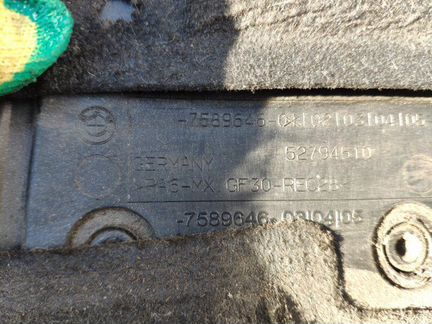 Звукоизоляционный кожух двигателя Bmw X5 M E70 S63