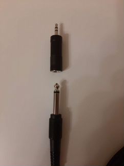 Микрофон LG для караоке с переходником