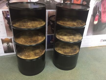 Бочка шкаф из бочек