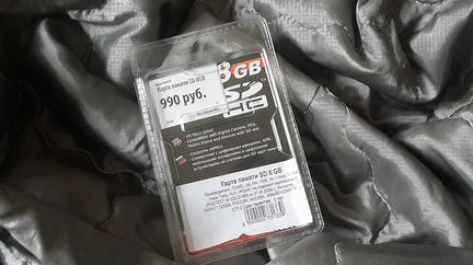 Карта памяти SD 8GB