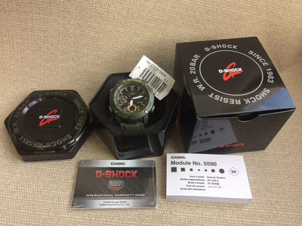 Casio GA-2000-3A новые оригинал комплект
