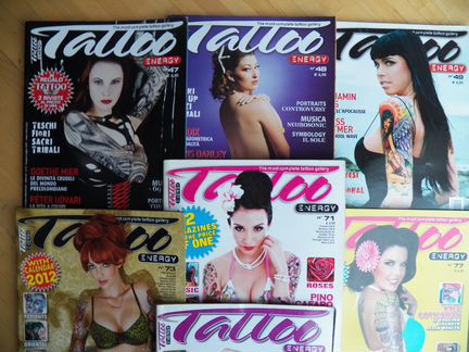 Журналы Tattoo (татуировки) иностранные издания