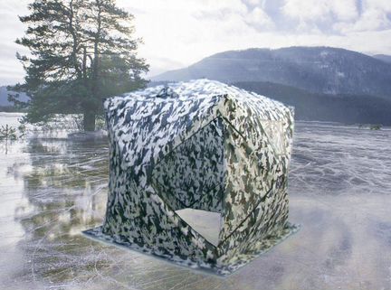 Зимняя палатка куб для рыбалки