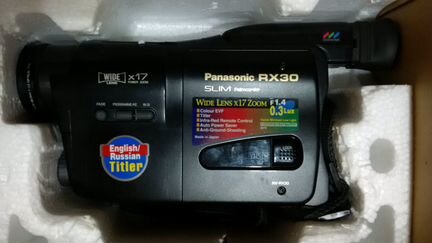 Видеокамера Panasonic RX30