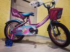Велосипед для девочки 4-8 лет
