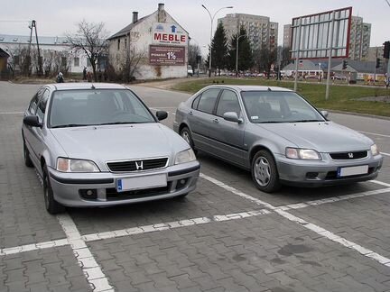Четверть передняя левая Honda Civic MA MB MC 96-00
