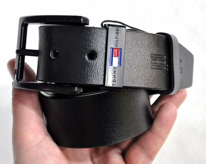 Мужской ремень / Tommy Hilfiger / новый (черный)