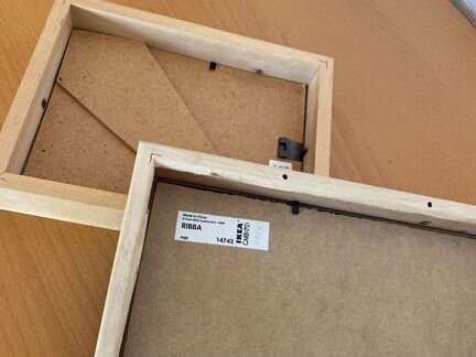Рамка для фото или картин из дерева IKEA- Ribba и