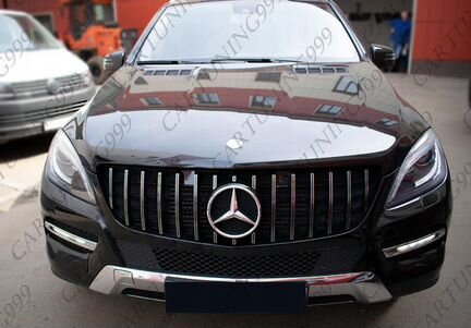 Решетка AMG GT Mercedes ML 166 хром