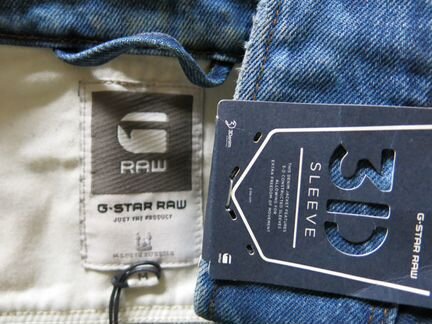 Джинсовая куртка G-Star 3D sleeve M новая