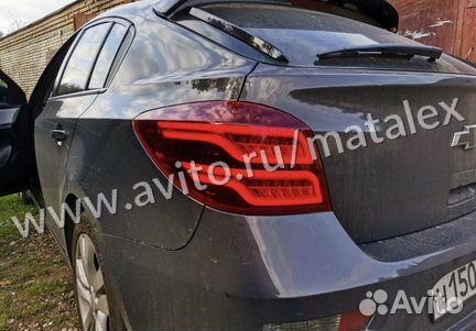 Задние тюнинг фонари Chevrolet Cruze 