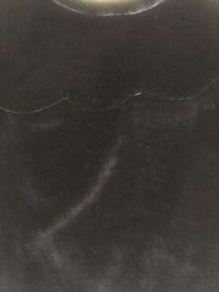 Блузка бархатная темно-синяя Jacadi