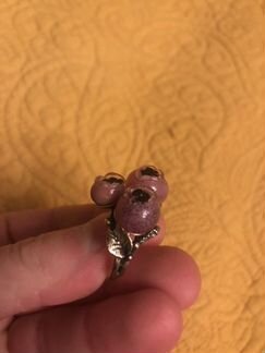 Серебряное кольцо ручной работы