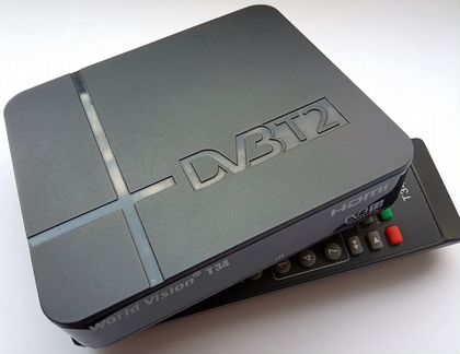 Ресивер-приёмник DVB-T2 (для цифрового тв) с пульт