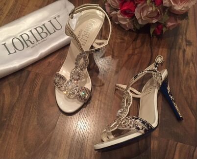 Сверкающие вечерние босоножки Loriblu (оригинал)