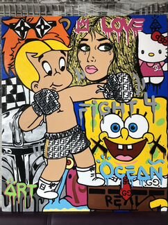 Картина Richie Rich This is the way 60x70 не печат