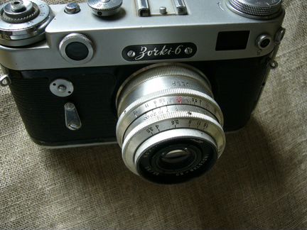 Редкий Зоркий-6 кмз 1962 Agfa Record Германия 1930