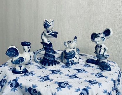Фигурки гжель