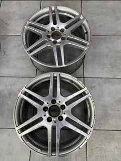 Разноширокие диски r18 AMG Mercedes оригинал