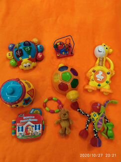 Игрушки развивающие пакетом