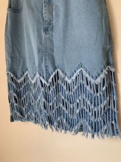 Юбка джинсовая