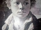 Открытка 1946г, портрет сына художника Тропинина В