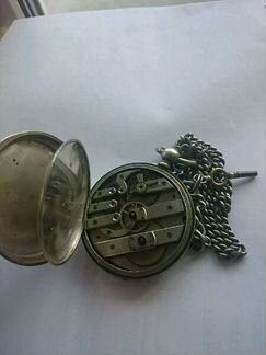 Очень Редкие Серебряные карманные часы 1896 г