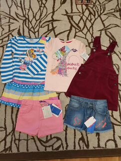 Новые вещи для девочки рост 116