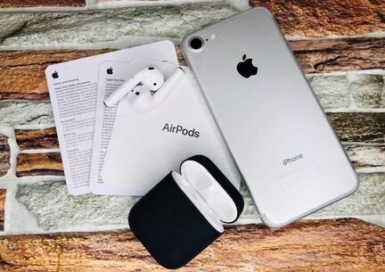AirPods 2 оригинал 1в1 новые люкс